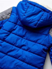 img 3 attached to 🧥 Boys' Sherpa Winter Jacket - Heavyweight Toddler Outerwear by Jackets & Coats