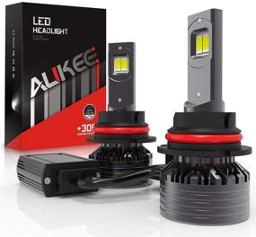 img 4 attached to High-Performing 9007 LED Headlight Bulb: 16000LM, 6000K Cool White, HB5 High Low Beam, CSP Chips