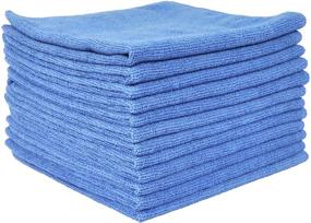 img 3 attached to 🧺 Premium Eurow Utility Terry Weave Microfiber Cleaning Towels - 12-Pack, 16 x 16in, 240 GSM: Best-in-Class Microfiber Cleaning Towels for Effortless Cleaning