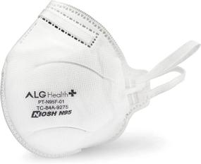 img 4 attached to 🔒 N95F 01 Foldable Respirator Masks - 40 Pack: Effective Protection for Breathing Safely