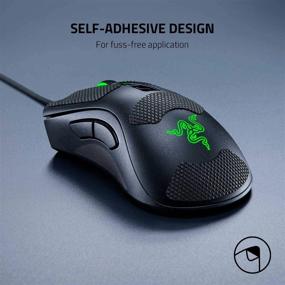 img 1 attached to 🖱️ Лента захвата для мыши Razer Basilisk Ultimate/Basilisk V2/Basilisk X Hyperspeed: улучшенный антипятнистый самоклеящийся дизайн - предварительно нарезана для лучшего контроля.