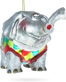 img 3 attached to BestPysanky Elephant Trumping Christmas Ornament