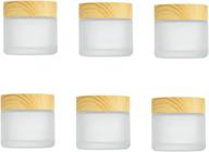 healthcom refillable frosted cosmetic comtainers logo