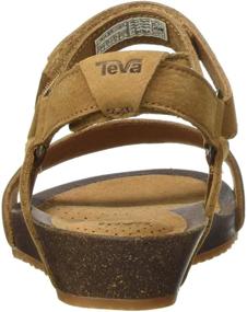 img 2 attached to Teva Mahonia Stitch Chipmunk 8.5 Women's Shoes: Stylish Footwear with Unparalleled Comfort