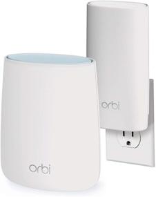 img 4 attached to 📶 NETGEAR Orbi Compact Wall-Plug Whole Home Mesh WiFi System - Router and Satellite Extender with Speeds up to 2.2 Gbps, Covering 3,500 sq. ft., AC2200 (RBK20W)