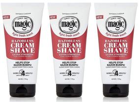 img 4 attached to MAGIC Razorless Cream Shave Extra Strength 6 Oz (Pack of 3) - Ultimate SEO-friendly Option