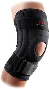 img 4 attached to McDavid 421 Level 2 Knee Support with Stays: Black, X-Large - Advanced Compression and Stability for Pain Relief and Sports Recovery