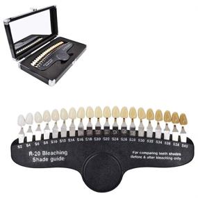 img 3 attached to Advanced Dentist Course Tooth Shade Guide - BESY R-20 Professional 3D Dental 🦷 Tooth Teeth Whitening Shade Guide with 20 Colors for Accurate Tracking of Teeth Whitening Progress