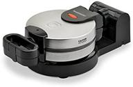 🧇 toastmaster flip low-profile rotating waffle maker: compact and convenient waffle maker in 7.9 x 4.7 x 14.5 inches" логотип