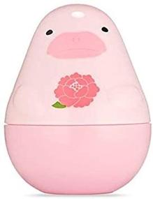 img 3 attached to Etude House Missing U Hand Cream: Pink 🐬 Dolphin Story - Hypoallergenic & Organic with Peony Scent