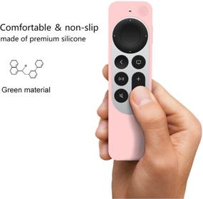 img 2 attached to Protective Case For Apple TV Siri Remote 2021