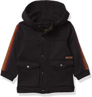 ixtreme fleece jacket stripe black boys' clothing 标志