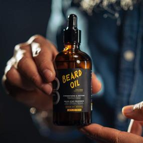 img 3 attached to 🧔 L3 Beard Oil - Accelerate Beard Growth, Soften, and Restore Facial Hair - Level Three Scented for Men - Natural Oils