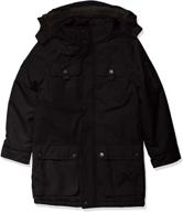 urban republic boys outerwear charcoal boys' clothing in jackets & coats logo