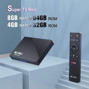 img 1 attached to 📺 H96 MAX RK3566 Android 11.0 TV Box Quad Core 8GB RAM 64GB ROM, Dual Wi-Fi 2.4G/5.0G, BT 4.0, 3D Ultra HD 8K, H.265, 1000M LAN, USB 3.0 Smart TV Box