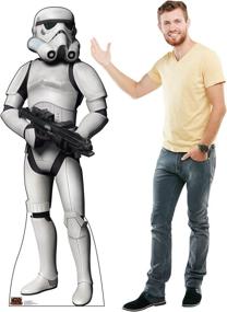img 2 attached to Cardboard People Trooper Cutout Standup