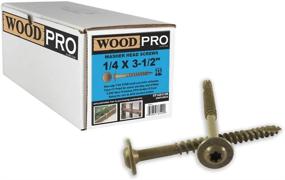 img 1 attached to WoodPro ST14X312B Exterior Fasteners - 250 Pack