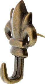 img 3 attached to 📌 The Hillman Group 122261 Fleur De Lis Push Pin Hanger, Single Pack