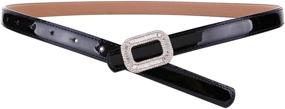 img 3 attached to 【CaserBay】Womens Fashion Elegant Rhinestone Waistband【Black】 Women's Accessories for Belts