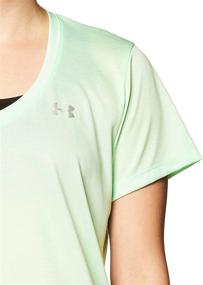 img 2 attached to 👚 Tech V-Neck Twist Short-Sleeve T-Shirt for Women by Under Armour