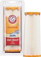 🌀 enhanced hepa filter for arm & hammer dirt devil style f1 логотип