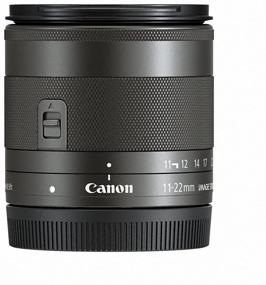 img 2 attached to 📷 Объектив Canon EF-M 11-22 мм f/4-5.6 STM, черный - Резкий и универсальный для исключительных изображений.