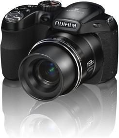 img 3 attached to Цифровая камера Fujifilm с разрешением 14 мегапикселей и оптическим зумом 18x в стильном черном цвете.