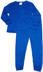 img 2 attached to 🔥 Navy Boys' Active Thermal Long Underwear: Stay Warm in Style!