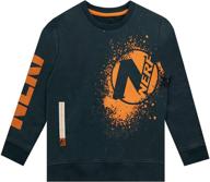 🧒 boys nerf sweatshirt logo
