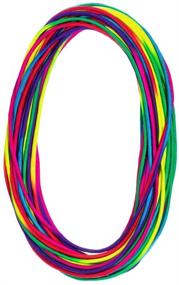 img 4 attached to 🌈 Colorful Rainbow Cord Tie Dye Style Type III 7 Strand 550 Paracord by PARACORD PLANET – 10, 25, 50, and 100 Feet Available