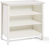 white simplicy under window bookcase by alaterre furniture: enhance your home organization logo