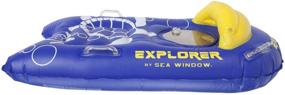 img 2 attached to 🤿 Explorer Kids Snorkeling Raft by SEA WINDOW