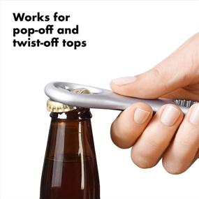 img 2 attached to 🍻 Stainless Steel OXO Bottle Opener: Enhancing Your Beverage Experience