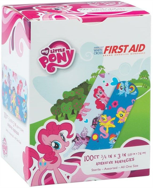 my little pony bandages supplies logo