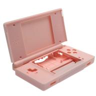 🎮 vibrant pink full repair parts kit: ostent replacement housing shell case for nintendo ds lite ndsl logo