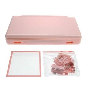 img 1 attached to 🎮 Vibrant Pink Full Repair Parts Kit: OSTENT Replacement Housing Shell Case for Nintendo DS Lite NDSL