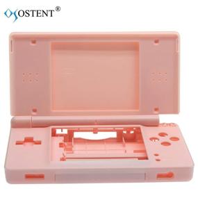 img 3 attached to 🎮 Vibrant Pink Full Repair Parts Kit: OSTENT Replacement Housing Shell Case for Nintendo DS Lite NDSL