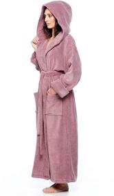 img 3 attached to Arus Womens Turkish Bathrobe X Large