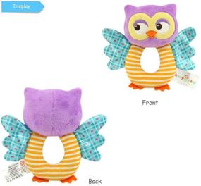 img 2 attached to 🦉 Teytoy Owl Soft Rattle Toy for Infants 0+ Months
