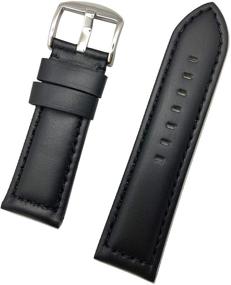 img 1 attached to Panerai NEWLIFE Genuine Leather Replacement Men's Watches in Watch Bands
