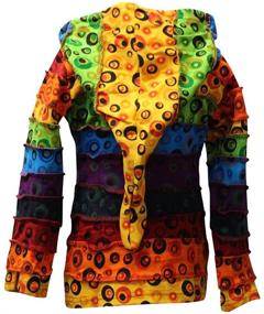 img 1 attached to 🌈 Stride in Style with Shopoholic Fashion's Colorful Pixie Hoodie for Kids