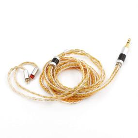 img 4 attached to Linsoul Tripowin Zonie 16 Core Silver Plated Cable SPC Earphone Cable BL03 TRN V90 V80 AS10 ZS10 ZS6 ES4 ZST ZSR(2Pin 0