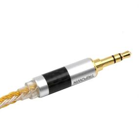 img 1 attached to Linsoul Tripowin Zonie 16 Core Silver Plated Cable SPC Earphone Cable BL03 TRN V90 V80 AS10 ZS10 ZS6 ES4 ZST ZSR(2Pin 0