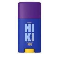 🍊 hiki aluminum-free deodorant: odor-neutralizing probiotics & coconut oil. all-natural men's and women's deodorant. keep pits fresh & dry with smooth glide formula. residue-free, tangerine scented. logo