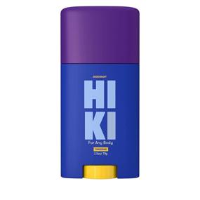 img 4 attached to 🍊 Hiki Aluminum-Free Deodorant: Odor-Neutralizing Probiotics & Coconut Oil. All-Natural Men's and Women's Deodorant. Keep Pits Fresh & Dry with Smooth Glide Formula. Residue-Free, Tangerine Scented.