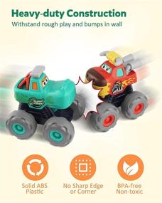 img 1 attached to Coogam Construction Toy Set - Friction Powered Birthday Gift