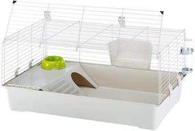 img 2 attached to 🐰 Ferplast Cavie Guinea Pig and Rabbit Cage: Complete Pet Enclosure with Accessories and 1-Year Warranty