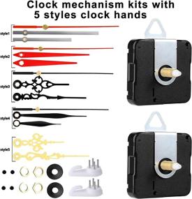 img 1 attached to ⏰ 31-Piece Clock Mechanism Kit with Chiming Clock Hands and Motor – DIY Battery Operated Clock Replacement