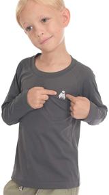 img 2 attached to 👕 Youth Compression Shirts with Midubi Sleeve - Boys' Apparel