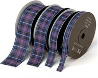 pride scotland modern purple ribbon logo